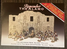 King & Country Mini Leaflet Remember the Alamo 2 Pages 6" by 8"