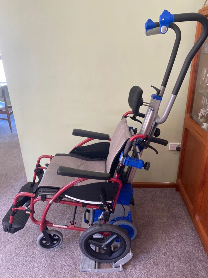 Electric Stair Lifting Motorised Climbing Wheelchair Stair Climber- Sano Liftkar - image 3 of 4