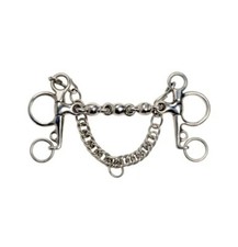 Shires Pelham Bit Lock Waterford Short Shank Bit Size 13.5  LWB-06  (A4)