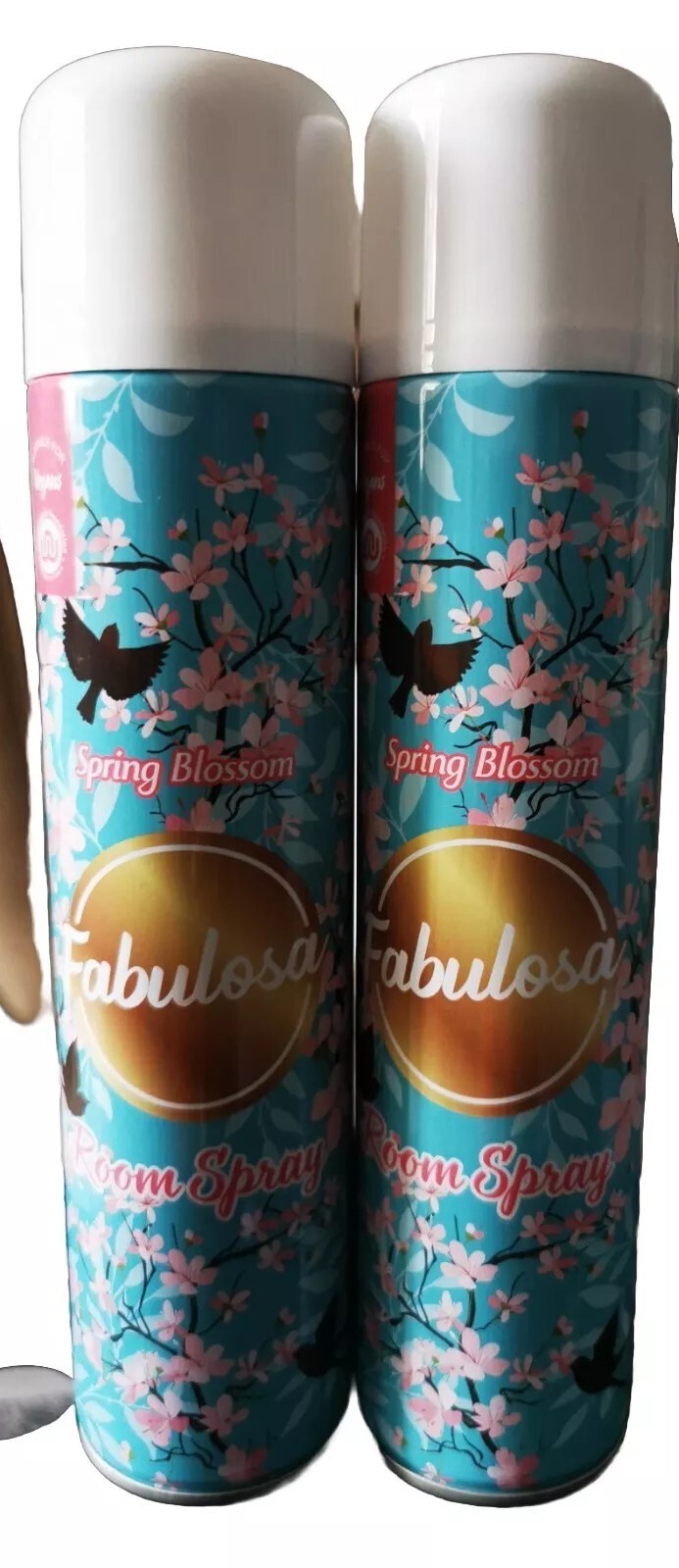 Fabulosa HOME ROOM OFFICE AIR FRESHENER SPRAY SPRING BLOSSOM 2X300ML