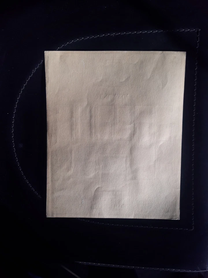 RRR Israel Doar Ivri Scott #1-9 Tabs  Perf Varieties 1948 Presentation Sheet!! - Image 2 of 2