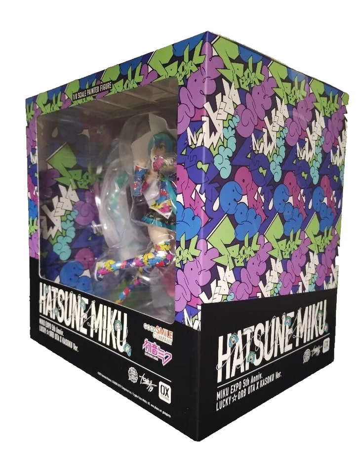 Vocaloid Hatsune Miku MIKU EXPO 5th Anniv. Lucky Orb UTA X KASOKU Ver Used Japan - Image 4 of 4