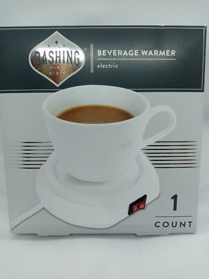 DASHING ELECTRIC BEVERAGE WARMER FOR HOME & OFFICE COFFEE TEA NEW