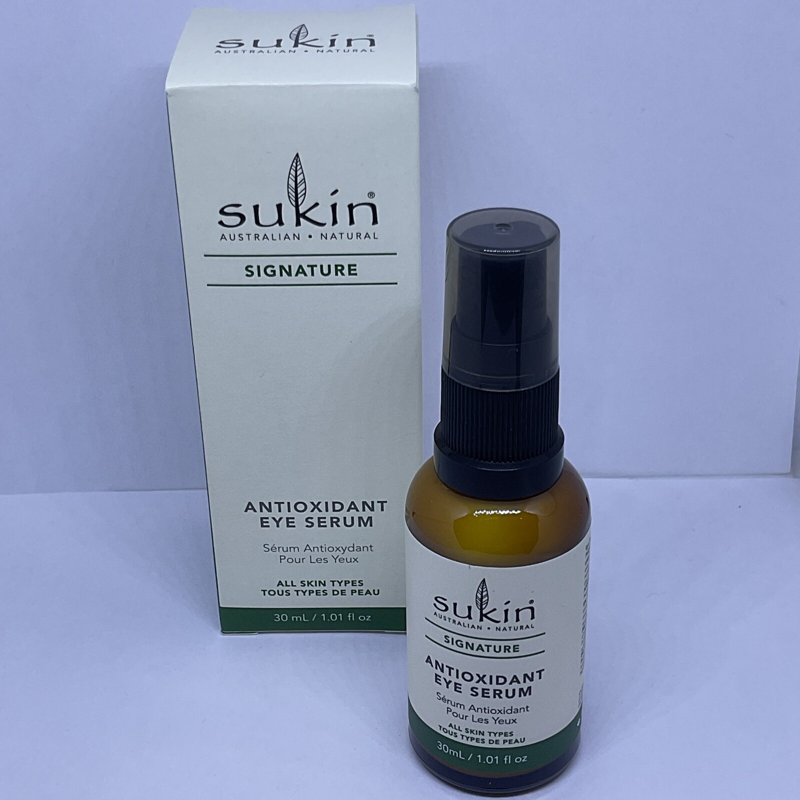 Sukin Natural Signature Antioxidant Eye Serum 30ml Boxed