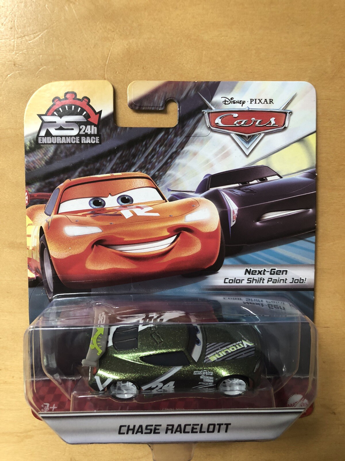 Pixar Cars CHASE RACELOTT RS 24th Endurance Race Metal Car Next-Gen ...