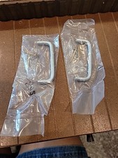 Satin Nickel Cabinet Drawer Handle Pulls 3 In CC--set Of 2 -NOS