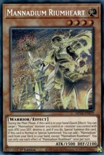 Yugioh! Mannadium Riumheart - MP24-EN079 - Prismatic Secret Rare - 1st Edition N