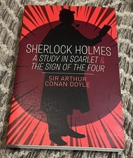 Sherlock Holmes A Study In Scarlet & The Sign Of The Four Paperback Conan Doyle