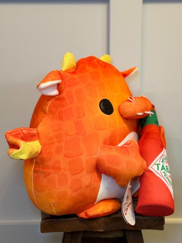 ZURU Snackles Tabasco Dragon Supergröße 14 Zoll Plüschtier Neu mit Etikett - Bild 6 von 6