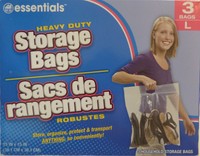 3 Big Large Plastic Storage Bags W Handle 15 X 15 Zip Loc Clothes Bag 3 Big Large Plastic Storage Bags W Handle 15 X 15 Zip Loc Clothes Bag