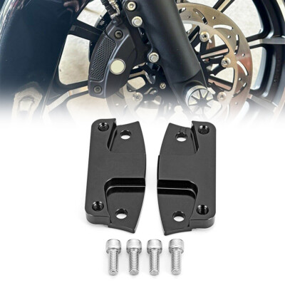 21'' Wheel Front Fender Spacer Lift Riser Bracket For Harley Road Glide Road King