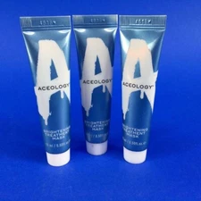 Aceology Brightening Treatment Mask 0.50 oz (Lot of 3)