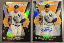 🔥2021 Bowman Invicta Jasson Dominguez ORANGE Refractor Auto & Non /25 SSP📈