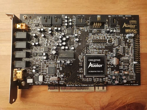 Creative Sound Blaster Audigy EAX - SB0090 - PCI - Firewire - retro soundkarte