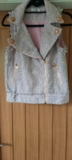 Womens Waistcoat Jacket Size 8