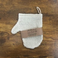 2 SISAL SHOWER MITTS Natural Exfoliating Agave Fiber Soft, Durable, Washable