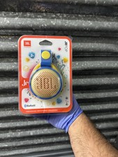 JBL Jr. Pop Light Up Bluetooth Speaker, Blue/Yellow