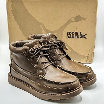 Eddie Bauer  Merrimack Workboot  Men s Cushioned Light Duty Boots [Brown] NEW