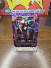 2022 Panini Purple Cracked Ice Drake London. #125/225.