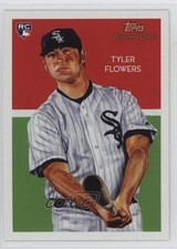 2010 National Chicle Rookies Bazooka Back Tyler Flowers by Chris Henderson 0t2