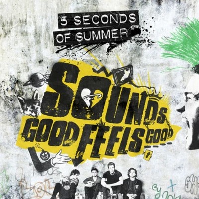 5 Seconds of Summer: Sounds Good F (CD) DISC + FRNT & BCK CVR ART - NO CASE - VG