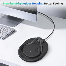 Wireless Charger Stand Compatible with Shokz Charging Cable 3.93Ft Magnetic Cord