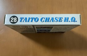 TAITO Chase H.Q. Nintendo Famicom Game Box Manual Japan Rare FC Cartridge