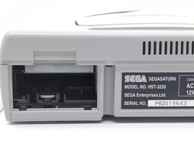 Sega Saturn White Console HST-3220 NTSC-J Japan Tested w/ 2 Games
