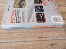 Metroid Nintendo NES Boxed PAL UK Version - Rare First Print with Grey Seal UKV