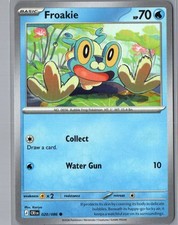 Froakie 020/086 Common Chaos Rising Pokemon Near Mint