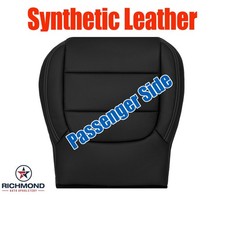 2020-2025 Ford Escape -passenger Side Bottom Leather Seat Cover Black Perf