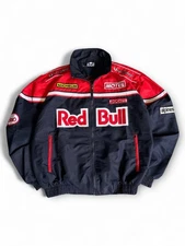 Red Bull F1 Vintage Racing Nylon Jacket Michael Schumacher Size S