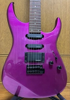 FERNANDES electric guitar metallic purple Safe packing!