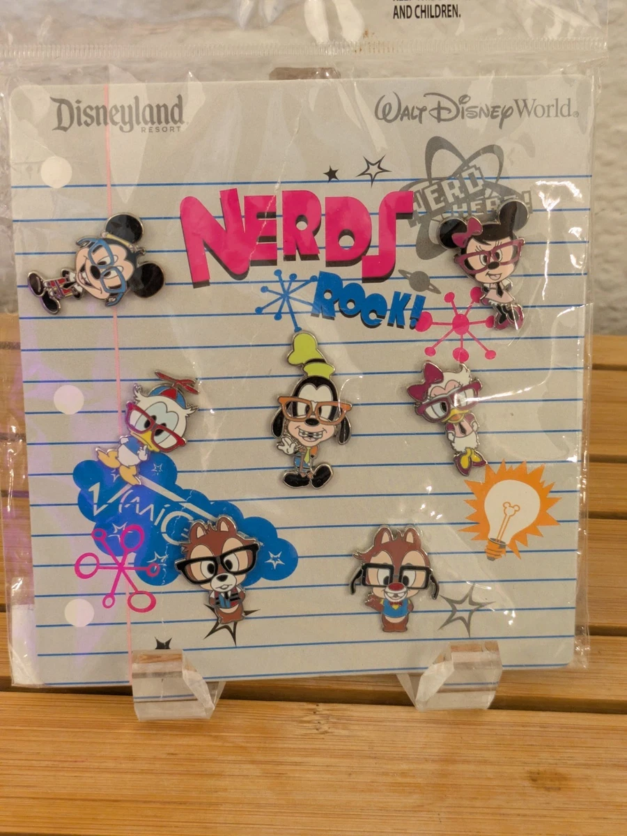 disney nerds pin set products for sale | eBay