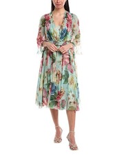 Dolce & Gabbana Silk Midi Dress Women's