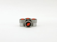Genuine Audi Valve Stem Caps - Red Audi Sport Logo Zaw-071-801-m Genuine Audi Valve Stem Caps - Red Audi Sport Logo Zaw-071-801-m