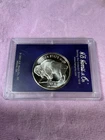 1 oz .999 SILVER Round Buffalo Bullion Coin with H.E. HARRIS & CO. Case