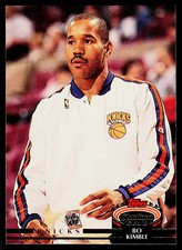 Bo Kimble, 1992-93 Stadium Club, #342, New York Knicks,
