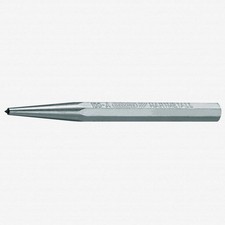 Gedore 100 A-12 Center Punch with Carbide Tip, 130x12x4 mm