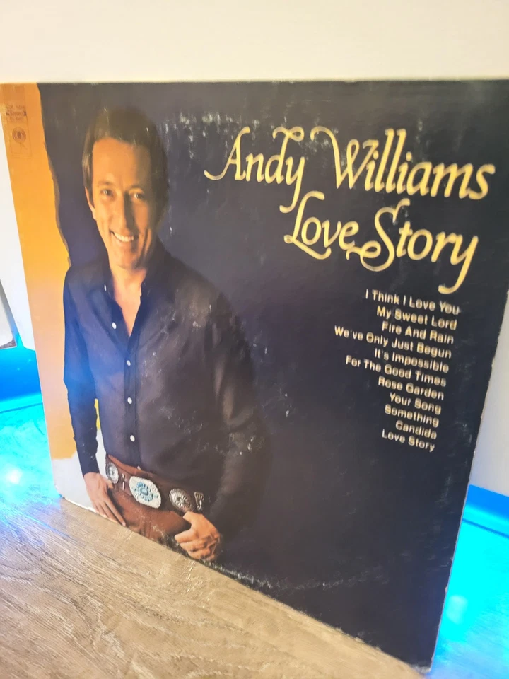 Andy Williams Love Story MINT CONDITION vinyl Lp - Image 3 of 4