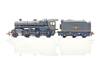 BACHMANN SPUR 00 - 32-956 - BR STANDARD 4MT 76066 BR GEFÜTTERT SCHWARZ SPÄT VERWITTERT