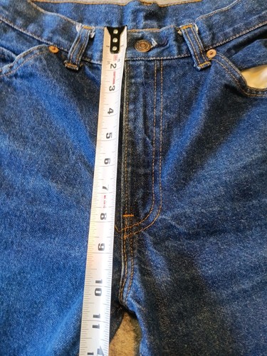 Levi's Orange Tab Logo Patch High Waist Vintage Jeans Women's Tag Size 26 x 32 - Picture 7 of 9