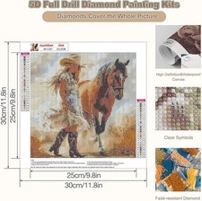 5D Diamond Painting - Wild Gras op het Strand