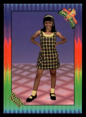 1995 Collect-A-Card Power Rangers The New Season Retail #2 Aisha Bonus