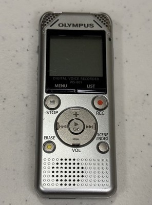 Olympus WS-801 Handheld USB Digital Voice Recorder TESTED