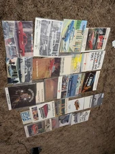 Lot Of  24 Vintage 62' 64' 65' 66' 67' Chrysler plymouth Dealership Brochures