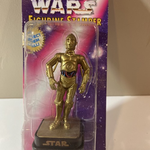 1997 Rose Art | Star Wars | C-3PO | Figurine Stamper- Sealed - Picture 2 of 3