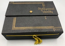 Hollywood Vanity Accessories Jewelry Storage Box Art Deco Vintage