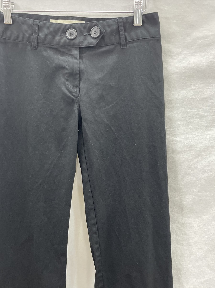 IQ Authentic Brand Womens Teens Black Cotton Pants Size 5 | eBay