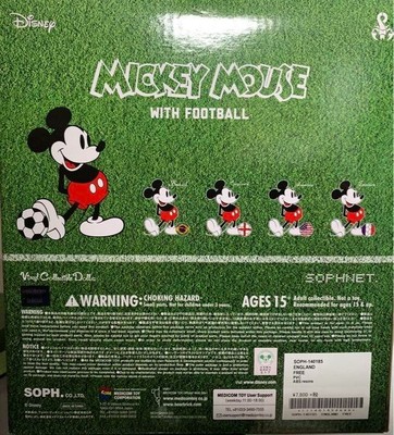 SOPH MICKEY MOUSE with FOOTBALL ミッキー 【公式通販】